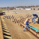 new construction - framing (4) Custom home built by Harms Enterprises in West Texas